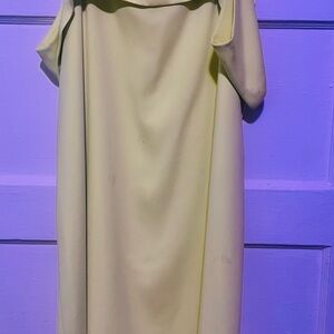 Naked Zebra Lime Green Midi Dress